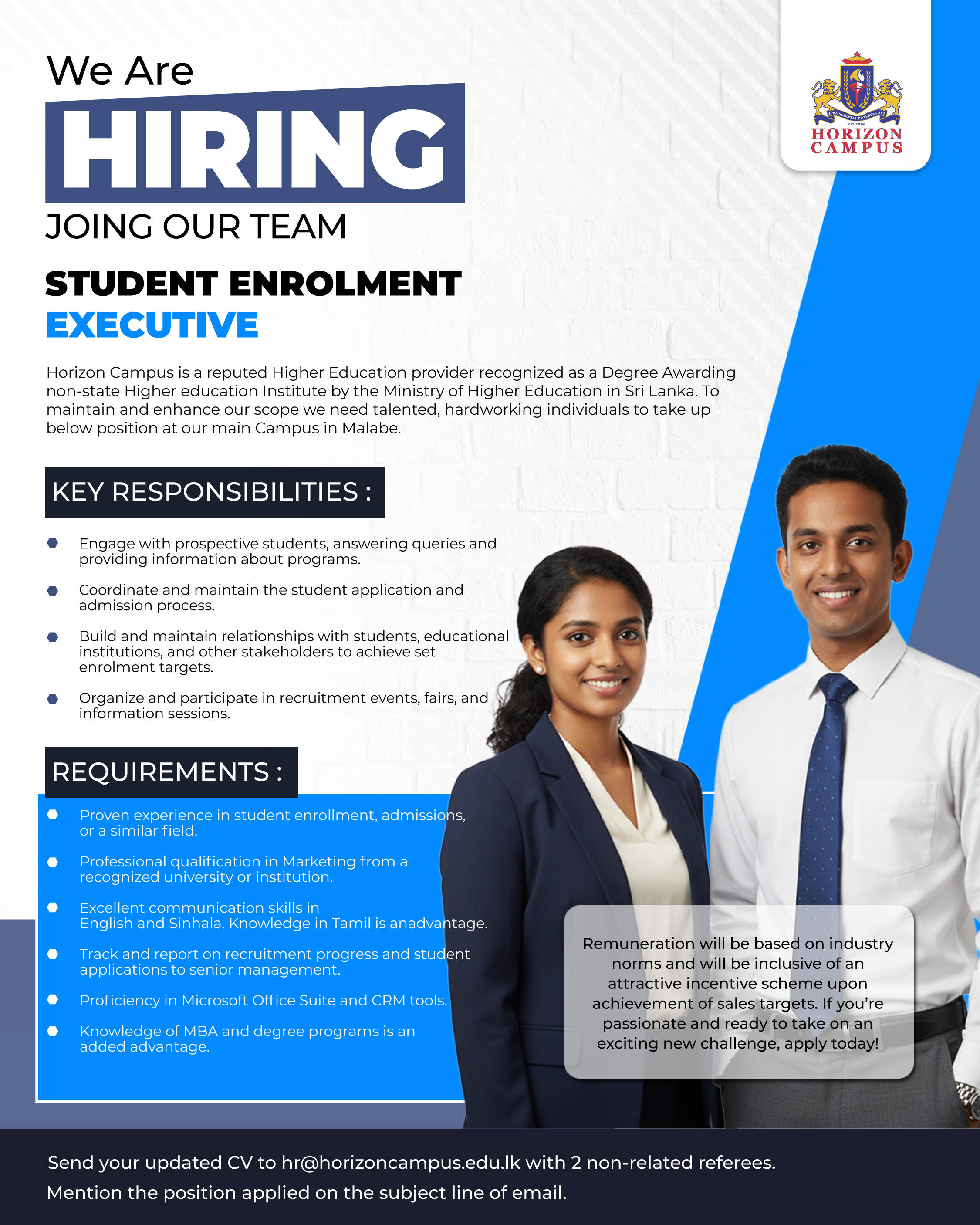 Student Enrollment Executive UGC 11.02.2026